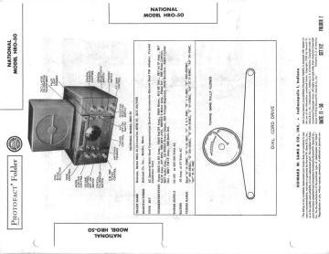 National-HRO 50(Sams-0112F07)-1950.Radio preview